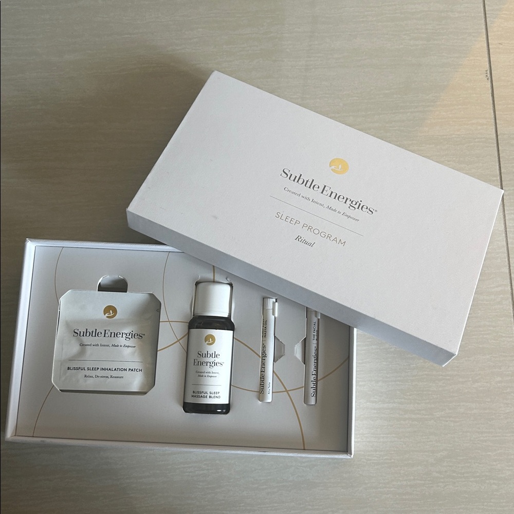Subtle Energies Sleep Program Set